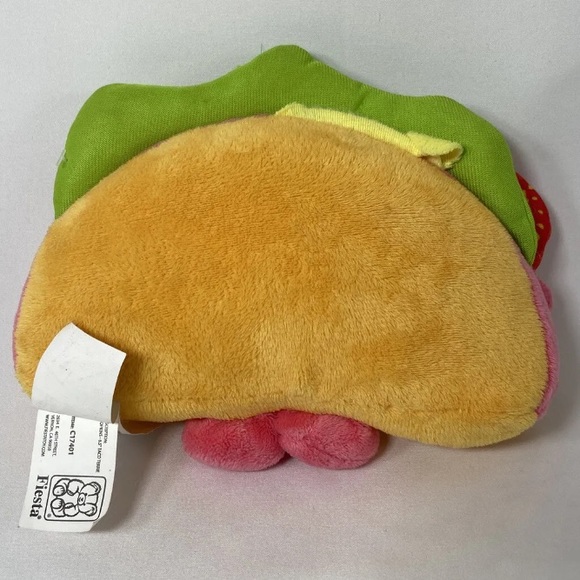 Shopkins Taco Terrie Taco Stuffed Plush Pillow Toy 2013 6" - Picture 2 of 5